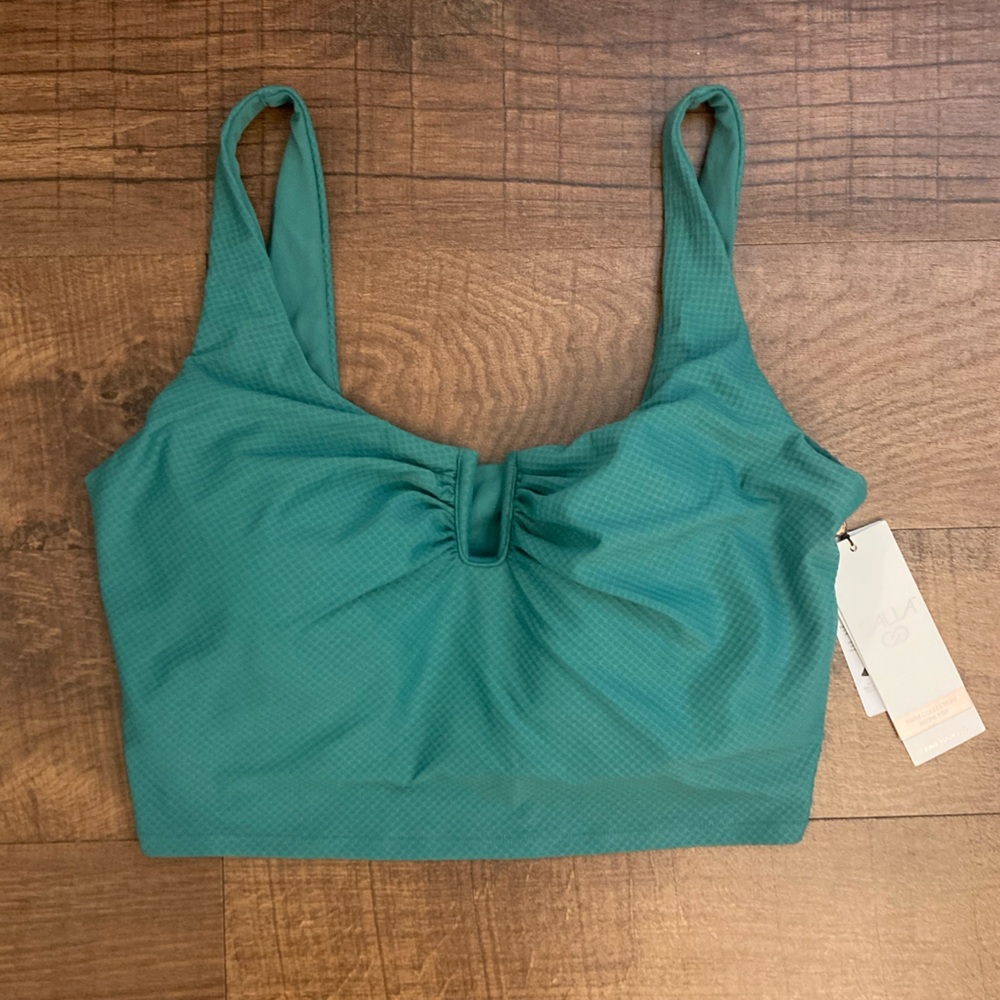 CALIA NWT U-Bar Bikini Swim Top Jungle Green Swim Summer Beach Women’s XL